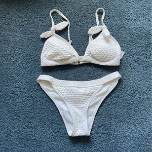 White Xhilaration Bikini top and bottom